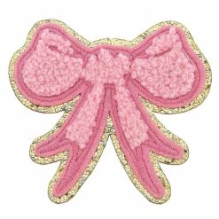 Turquoise Door Tomball PINK BOW PATCH Accessories