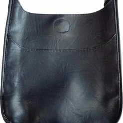 Turquoise Door Tomball Accessories AHDORNED-BLACK VEGAN MESSENGER BAG