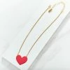 Cheapest โญ Turquoise Door Tomball FALLIN ENAMEL HEART NECKLACE-RED ๐คฉ 2 Turquoise Door Tomball FALLIN ENAMEL HEART NECKLACE-RED