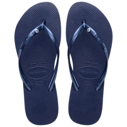 Turquoise Door Tomball Accessories SLIM CRYSTAL-NAVY