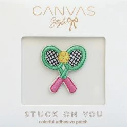 Turquoise Door Tomball TENNIS RACKET PATCH