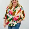 Turquoise Door Tomball Clothing KATHERINE TOP-PLUS