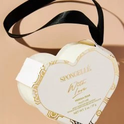 Turquoise Door Tomball Bath & Body SPONGELLE-FREESIA PEAR HEART BUFFER