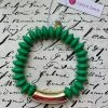 Turquoise Door Tomball PALM BEACH SPREE BRACELET-KELLY GREEN What's New
