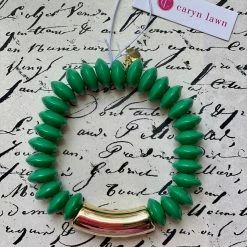 Turquoise Door Tomball PALM BEACH SPREE BRACELET-KELLY GREEN What's New