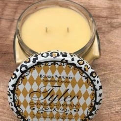 Turquoise Door Tomball FLEUR DE LIS 11 OZ TYLER CANDLE Fun Gift Ideas