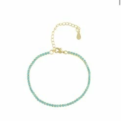 Turquoise Door Tomball Jewelry CHLOE TURQUOISE TENNIS BRACELET