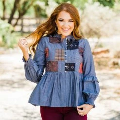 Turquoise Door Tomball NELLIE TOP