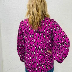 Cheapest ๐ฅฐ Turquoise Door Tomball SONYA ANIMAL PRINT TOP ๐ 7 Turquoise Door Tomball SONYA ANIMAL PRINT TOP