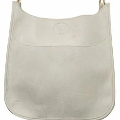 Turquoise Door Tomball Best Sellers AHDORNED-CREAM VEGAN MESSENGER BAG