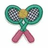 Turquoise Door Tomball TENNIS RACKET PATCH