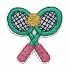 Turquoise Door Tomball TENNIS RACKET PATCH