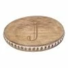 Turquoise Door Tomball Home BEADED ROUND BOARD-"J"