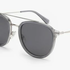 Turquoise Door Tomball Accessories DIFF-CAMDEN SUNGLASSES-SMOKE CRYSTAL+GREY