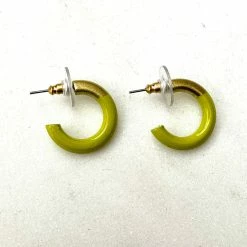 Turquoise Door Tomball MINI LIZ HOOPS-SPROUT