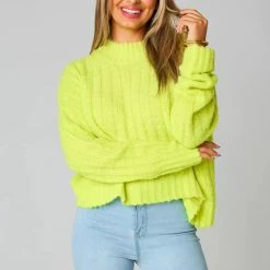 Turquoise Door Tomball What's New HADLEY CITRUS SWEATER
