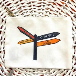 Turquoise Door Tomball FLAT ZIP POUCH-SIGNS Accessories