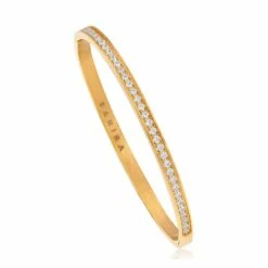 Turquoise Door Tomball Jewelry LARA PAVE BANGLE BRACELET