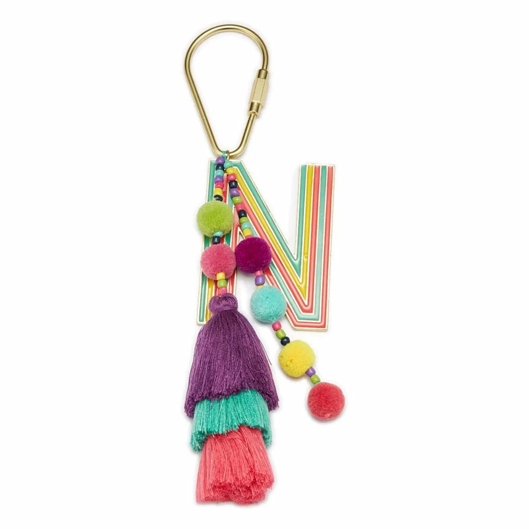 Buy ❤️ Turquoise Door Tomball ENAMEL TASSEL KEYCHAIN-N ✔️ 3 Turquoise Door Tomball ENAMEL TASSEL KEYCHAIN-N
