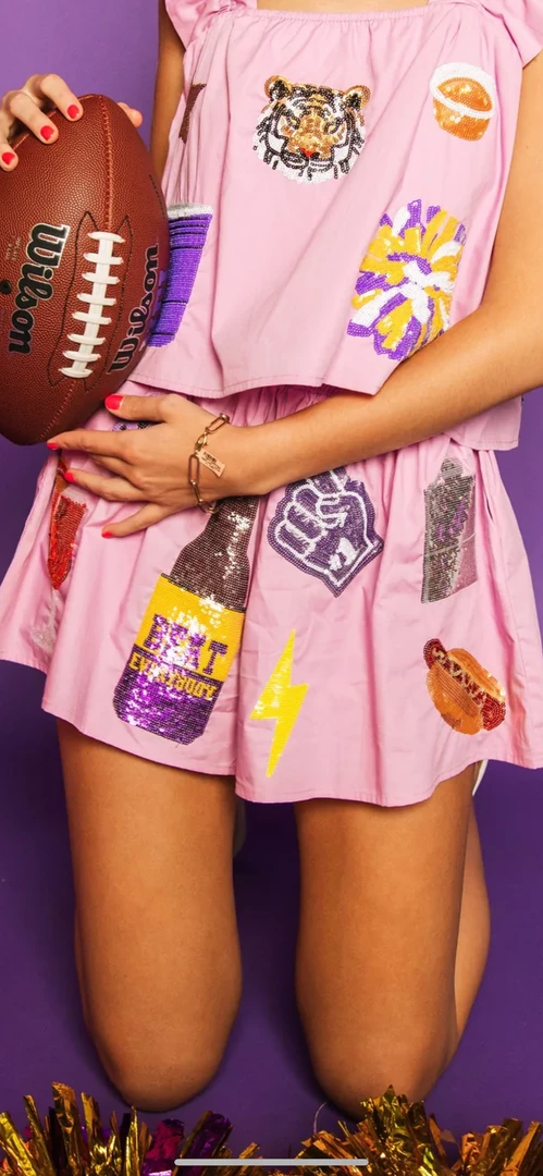 Coupon ๐ Turquoise Door Tomball PURPLE TIGER SHORTS What's New ๐ 4 Turquoise Door Tomball PURPLE TIGER SHORTS What's New