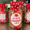 Turquoise Door Tomball CHOCOLATE CHIP COOKIE QUART JAR-HEARTS Fun Gift Ideas