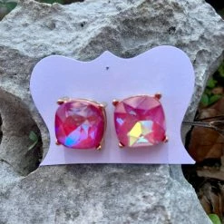 Turquoise Door Tomball WILLOW STUD-PINK