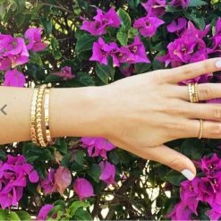 Turquoise Door Tomball BEADED STACKABLE BANGLE Jewelry