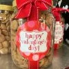 Turquoise Door Tomball CHOCOLATE CHIP COOKIE HALF GALLON JAR-RED