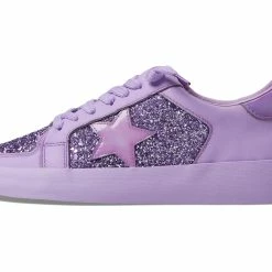 Turquoise Door Tomball ALEXIS PURPLE GLITTER SNEAKERS Best Sellers