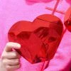 Turquoise Door Tomball Fun Gift Ideas DISCO HEART SIPPER-RED