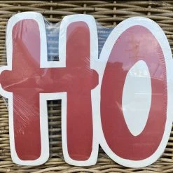 Turquoise Door Tomball Home HOHOHO DIECUT PLACEMATS