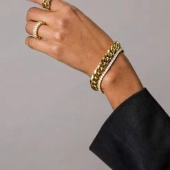 Turquoise Door Tomball GOLD TENNIS BRACELET