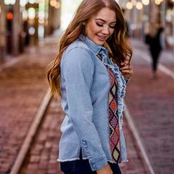 Turquoise Door Tomball CLYDE TOP What's New