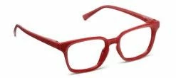 Turquoise Door Tomball PEEPERS-BOWIE-RED +1.00 (BLUE LIGHT)