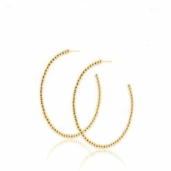 Turquoise Door Tomball CHELSEA BEADED HOOP Jewelry