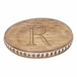 Turquoise Door Tomball BEADED ROUND BOARD-"R" Home