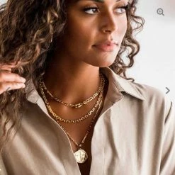 Turquoise Door Tomball AMELIA COIN NECKLACE