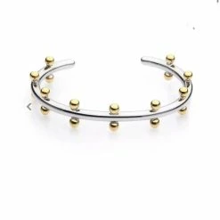 Turquoise Door Tomball CINDY TWO-TONED STUDDED BRACELET Jewelry