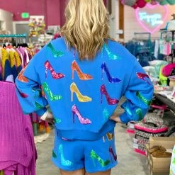 Turquoise Door Tomball Bottoms INDIGO STILETTO SHORT