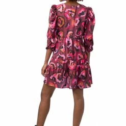 Turquoise Door Tomball BISSY DRESS-JUNGLE QUEEN