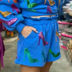 Turquoise Door Tomball Bottoms INDIGO STILETTO SHORT