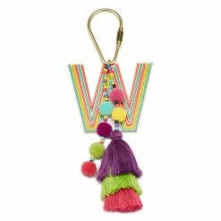 Turquoise Door Tomball ENAMEL TASSEL KEYCHAIN-W Accessories