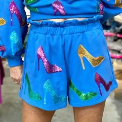 Turquoise Door Tomball Bottoms INDIGO STILETTO SHORT