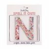 Turquoise Door Tomball Accessories CONFETTI STICKER LETTER-N