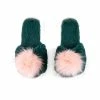 Outlet 🌟 Turquoise Door Tomball Accessories AMOR HOLIDAY SLIPPER-GREEN 👍 2 Turquoise Door Tomball Accessories AMOR HOLIDAY SLIPPER-GREEN
