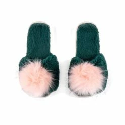 Turquoise Door Tomball Accessories AMOR HOLIDAY SLIPPER-GREEN