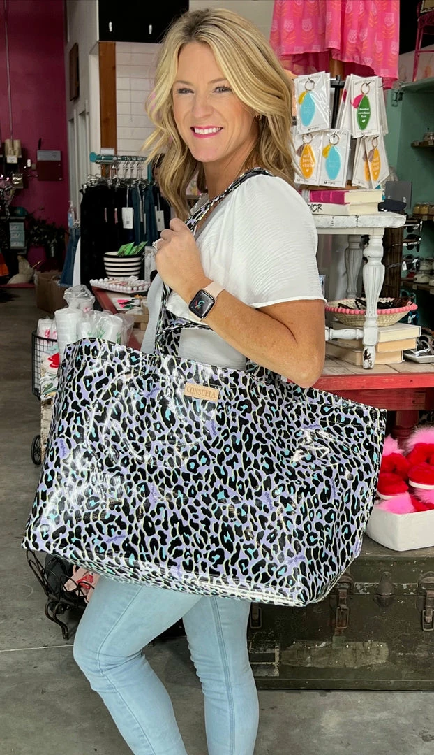 Brand new ๐ Turquoise Door Tomball Accessories DEE DEE GRAB N GO JUMBO TOTE โ๏ธ 4 Turquoise Door Tomball Accessories DEE DEE GRAB N GO JUMBO TOTE