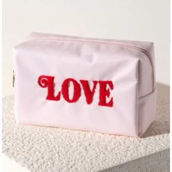 Turquoise Door Tomball Accessories CARA LOVE COSMETIC POUCH-BLUSH