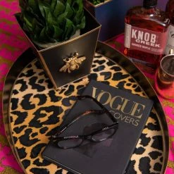 Budget โ Turquoise Door Tomball LEOPARD SPOTS OVAL TRAY Home ๐ฏ 7 Turquoise Door Tomball LEOPARD SPOTS OVAL TRAY Home