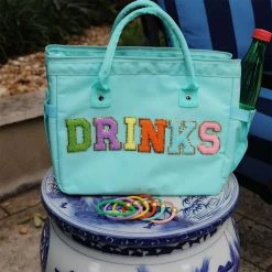 Turquoise Door Tomball D CHENILLE GLITTER LETTER PATCH